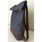 Development of the Waxed Canvas and Leather Daypack. Sample #1
