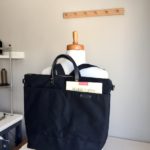 Custom Bag: Large Utility Tote for Travel and Convertible Backpack – All Black