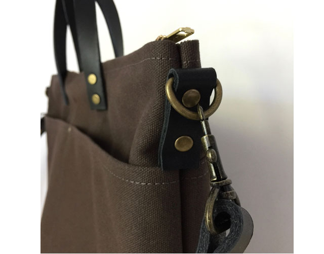 Custom Bag: Utility Tote For Work and Travel | Lightly Waxed Canvas and ...