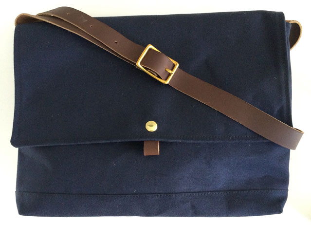 Photo of custom Field Bag for a 13-inch Apple MacBook Air laptop
