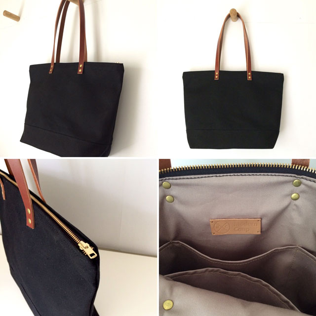 modern-coup-waxed-canvas-tote-black-brown-leather-custom